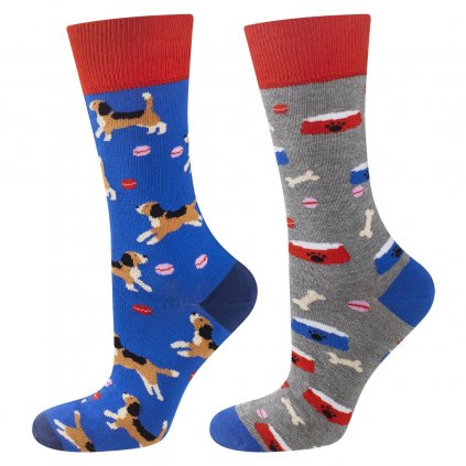 eng pl Colorful mismatched SOXO GOOD STUFF socks lighthouse 23405 5