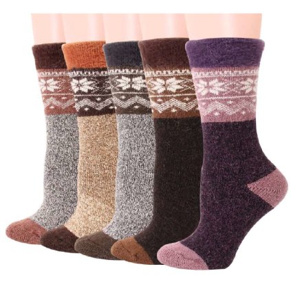 Thermo ponožky s vlnou (dámské)