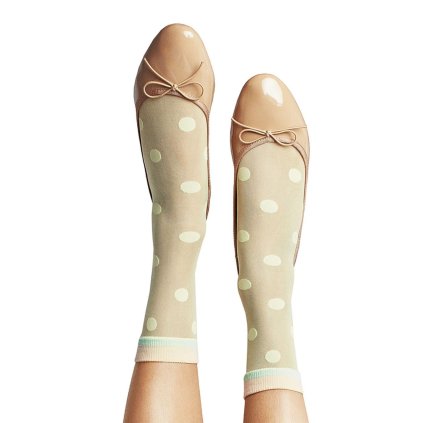 penti kadin yellow dots desenli soket co 481c