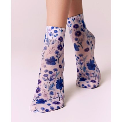 Conte SS25 Flowers violet