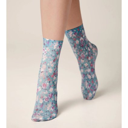 Conte SS25 Flowers turquise2