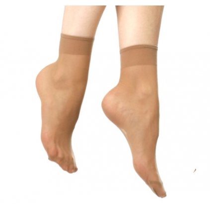 Obyčejné silonové ponožky (2 páry)