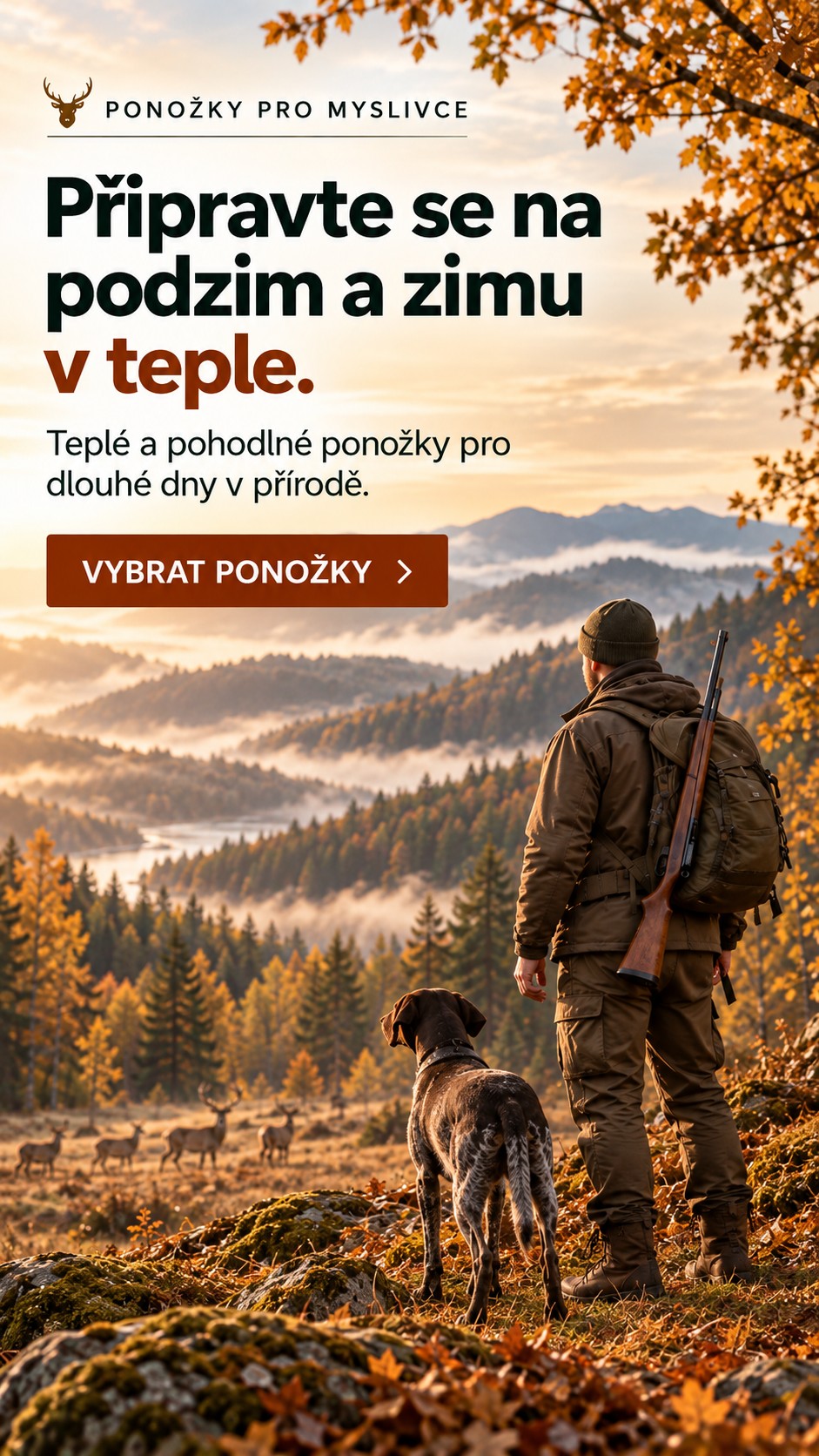 Ponožky pro myslivce