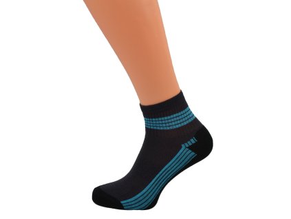 kotnikove ponozky pruh new tmave seda cerna1