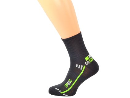 sportovni ponozky speed tmave seda