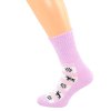 zimni ponozky sobik svetle fialova