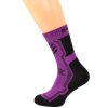 termo ponozky Thermo Trek fialova