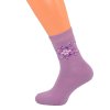 damske termo ponozky vlocka svetle fialova