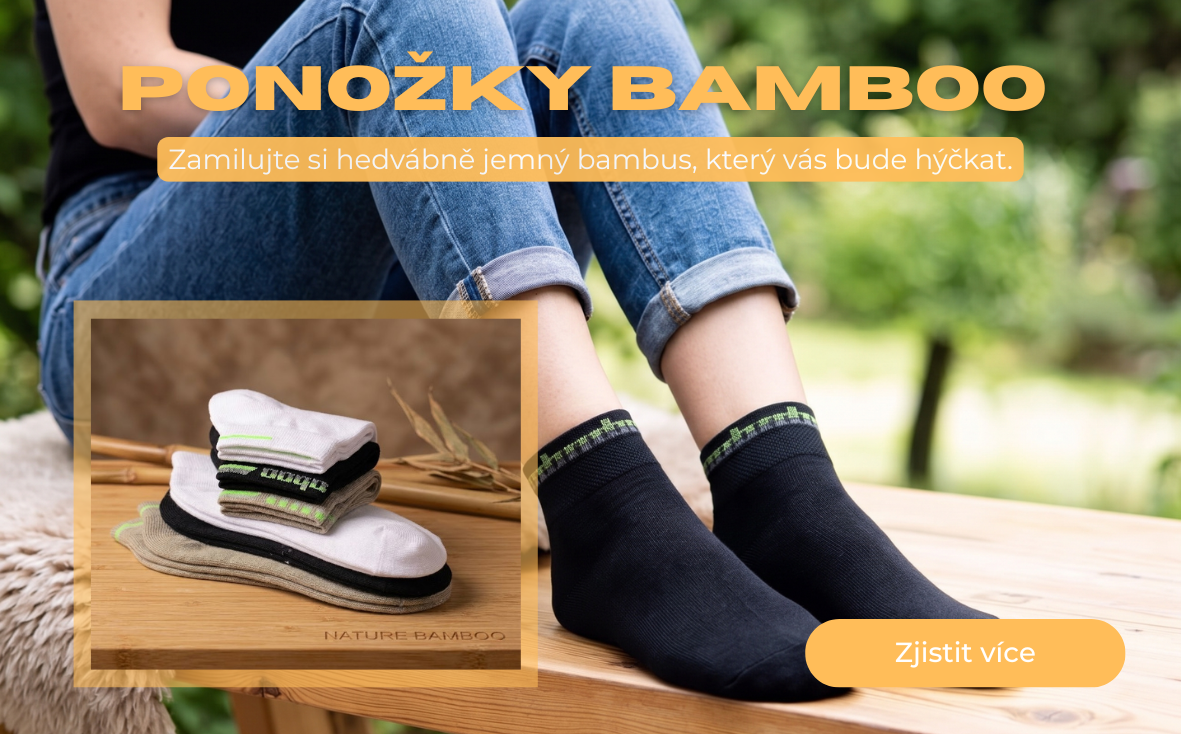 Bambusové ponožky