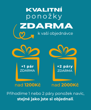 Kvalitní ponožky zdarma