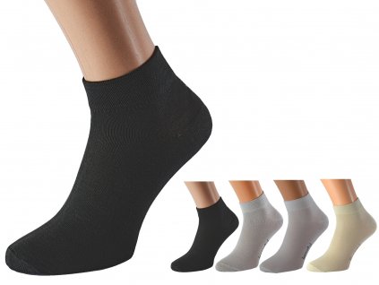 Kotníkové bavlněné ponožky OBI