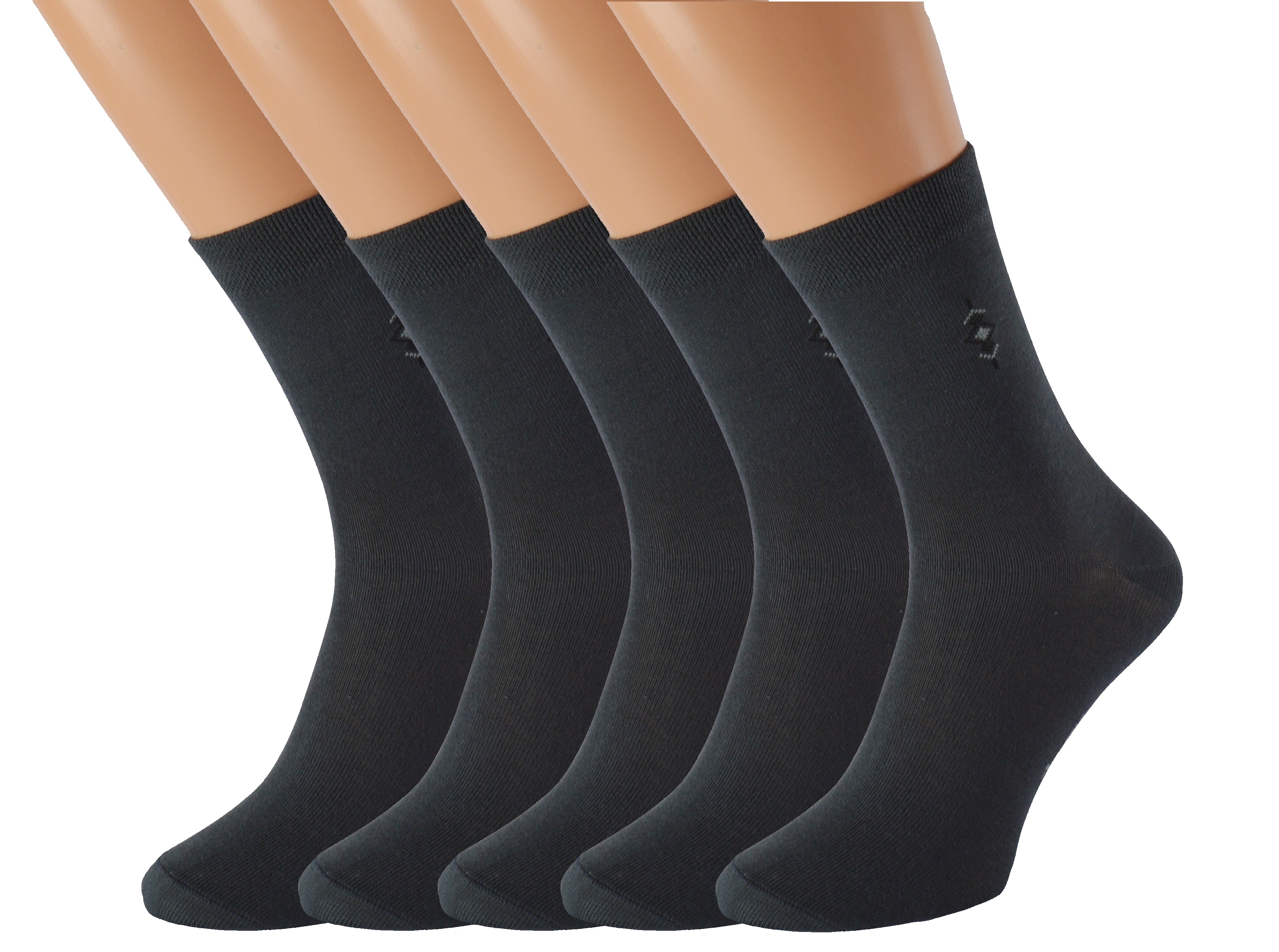 5 párů společenských ponožek BOBOLYC Barva: Šedé, Velikost: EUR 43-46 (UK 9-11)