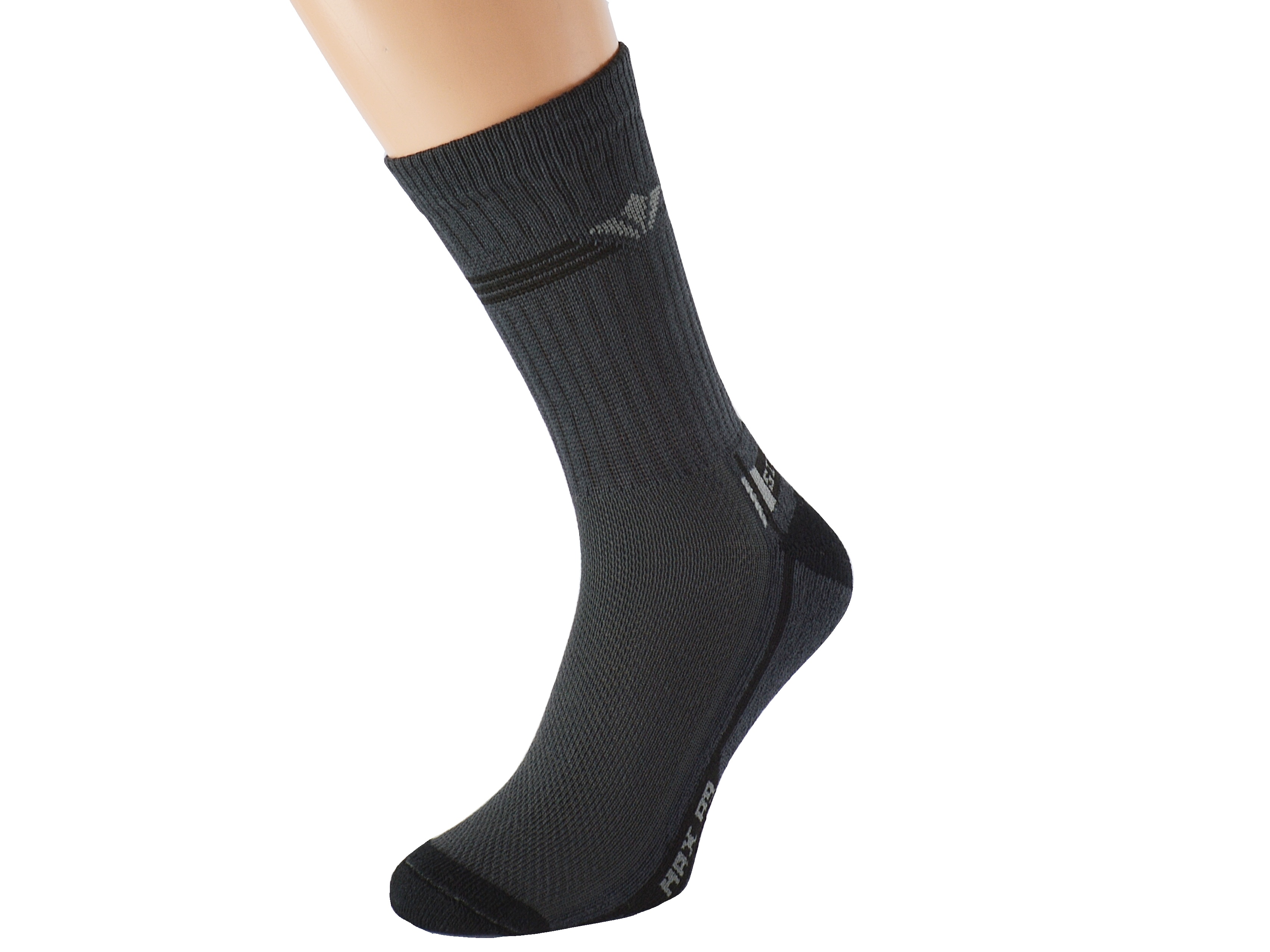 Pracovní ponožky SITO se stříbrem Barva: Tmavě šedé, Velikost: EUR 39-41 (UK 6-7)