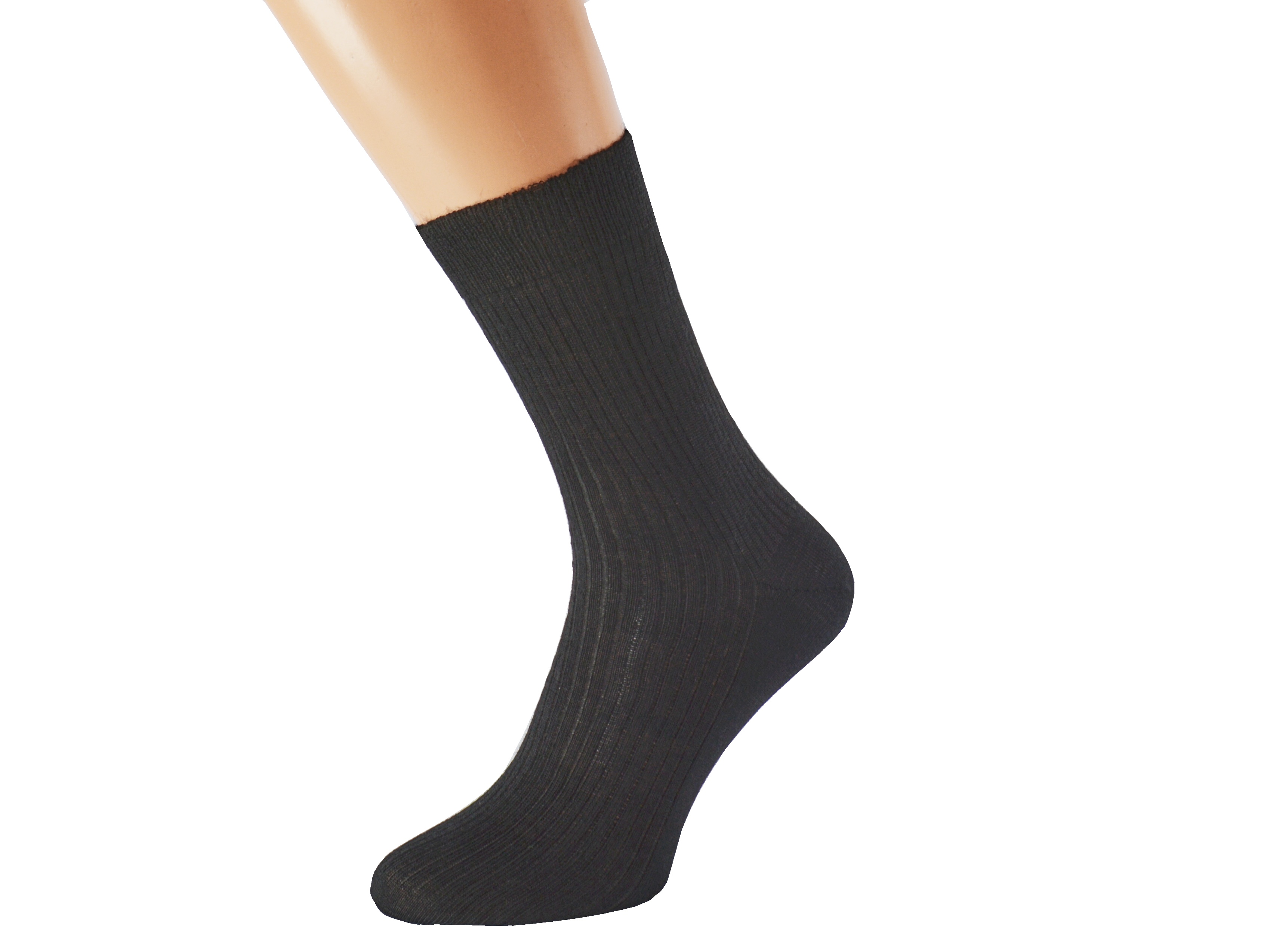 Zdravotní ponožky bez lemu LUKÁŠ KUKS Barva: Černé, Velikost: EUR 36-38 (UK 4-5)