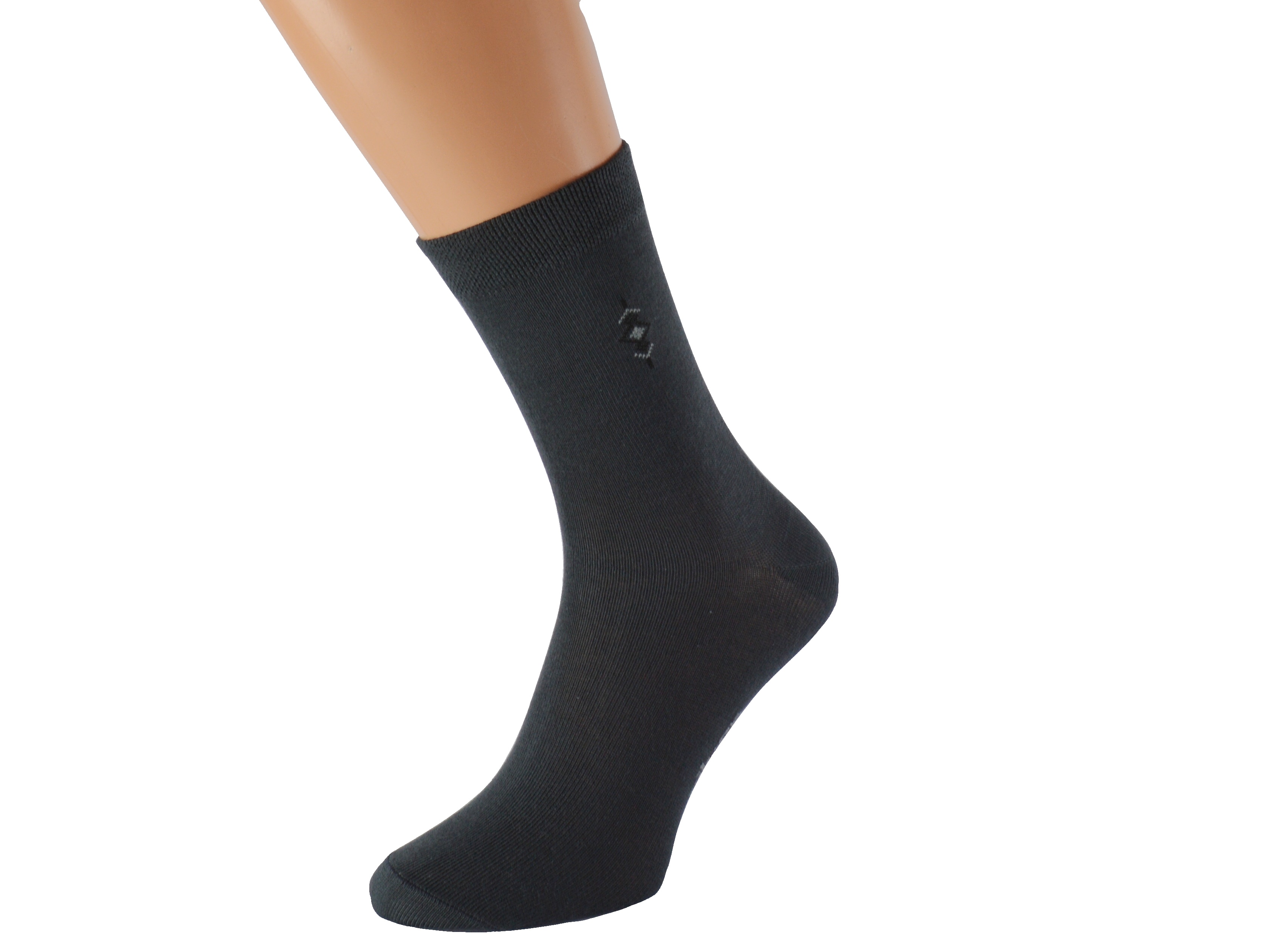 Antibakteriální ponožky se stříbrem BOBOLYC KUKS Barva: Tmavě šedé, Velikost: EUR 43-46 (UK 9-11)