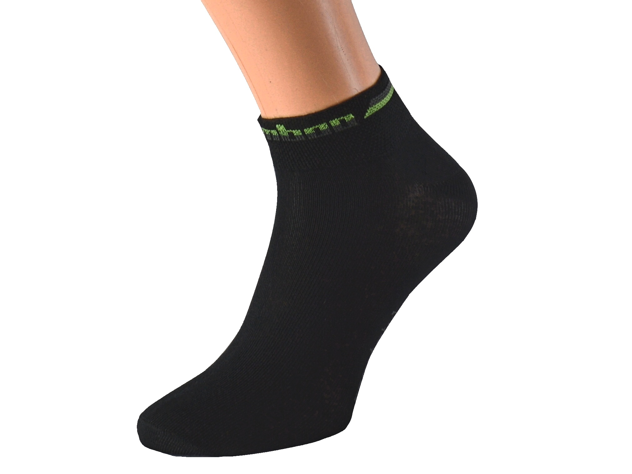 Kotníkové bambusové ponožky BAMB KUKS Barva: Černé, Velikost: EUR 39-42 (UK 6-8)