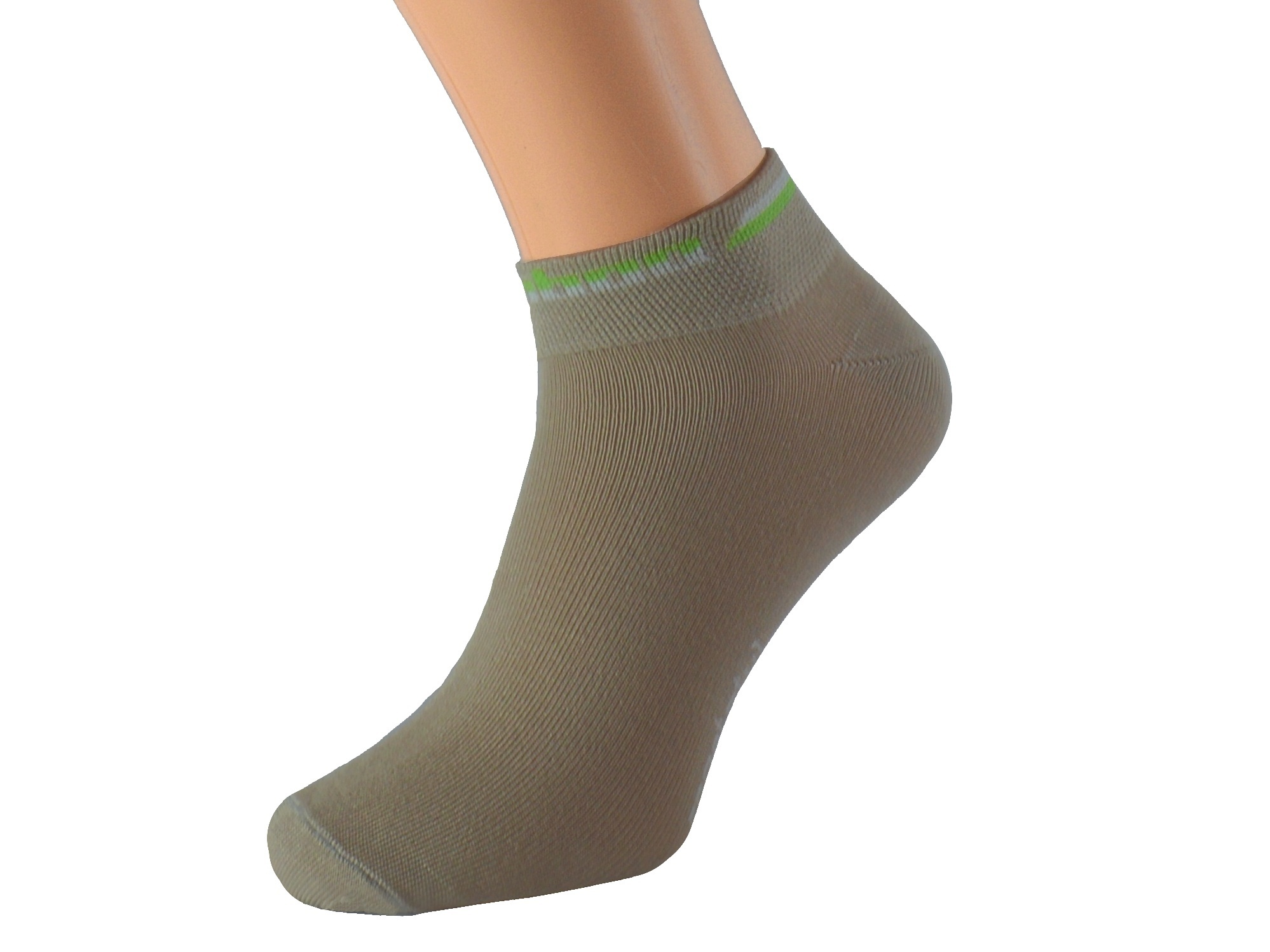 Kotníkové bambusové ponožky BAMB KUKS Barva: Béžové, Velikost: EUR 35-38 (UK 3-5)