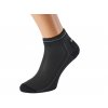 Tmavě šedé zdravotní ponožky EMIL