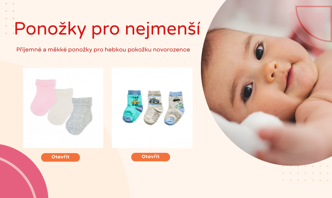 Ponožky pro miminka