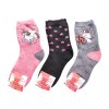 Dívčí zimní ponožky s jednorožci- sada 3 párů