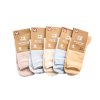 Dámské bavlněné ponožky - Pastel - sada 5 párů