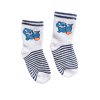 Chlapecké protiskluzové ponožky - zvířátka - sada 3 párů | Teplé zimní