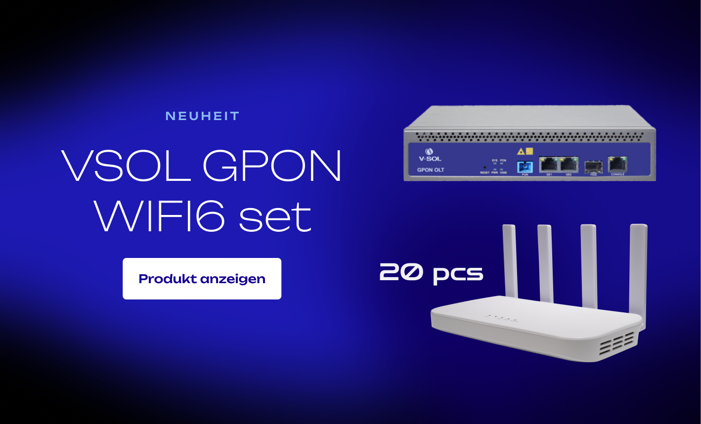 GPON WIFI6 set