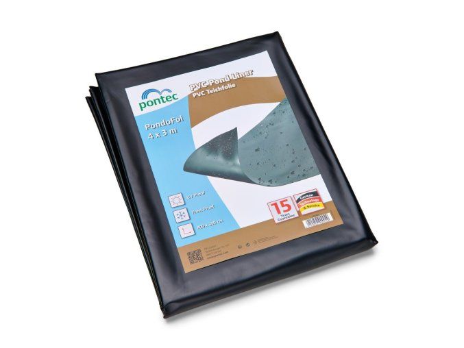 Pontec Jezírková fólie 0,5 mm 4 x 3 m černá