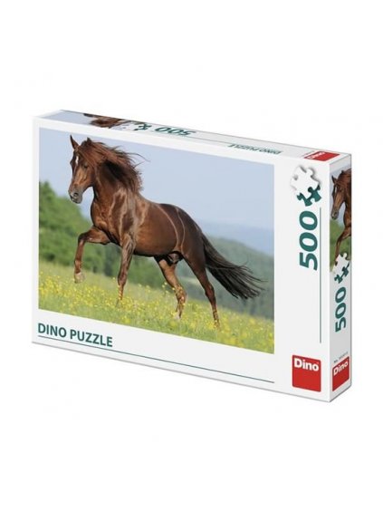 Puzzle Kůň na louce