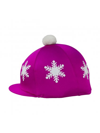 PR 20547 HyFASHION Snowflake with Pom Pom Hat Cover 01
