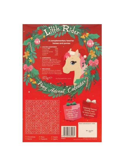 PR 20611 Little Rider Pony Advent Calendar 01