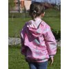 Dětská jarní růžová bunda s jednorožcem Unicorn