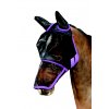 Maska proti hmyzu Mesh Hy Equestrian ze síťoviny přes uši a nos