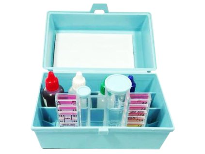 Tester kapkový pro pH, FrCl/Br, AcD, TA, TH, AlD