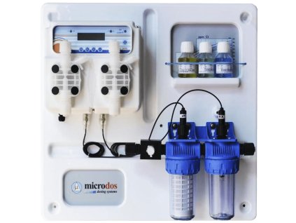 Automatický dávkovač Microdos ME Dual PVDF Panel PH - 5,0l/h / RX - 10,0l/h