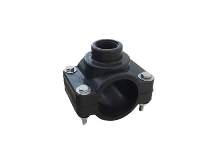 PP odbočková objímka D75 x 1/2"
