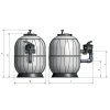 Bazénová filtrace Aquarius boční d620 14m3/h 1 1/2"
