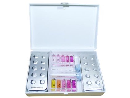 Tabletta teszter pH-hoz és DPD1-hez