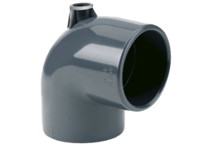 Könyök AIR 90- D63x1/2" PN16
