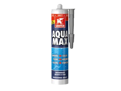 Ragasztó és tömítőanyag Griffon Aqua Max átlátszó, patronban 425g