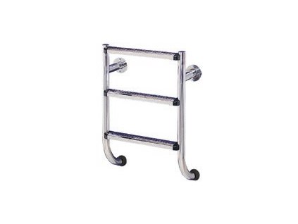 Létra, kétrészes 4 lépcsős AISI316