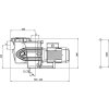 Medence szivattyú Basic 24m3/h H=10m 2,0LE/230V