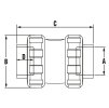 Visszacsapó szelep D110 PN16