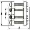 System® karimakészlet D110 visszacsapó szelephez