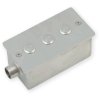 Rozsdamentes acél szerelődoboz 3 piezo kapcsolóhoz