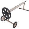 Tekercselő, hordozható rozsdamentes acél állvánnyal d 82mm, 3,4 - 4,7 m
