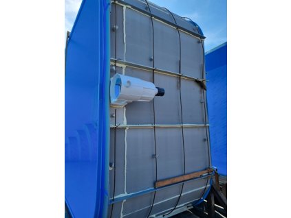Isolierung von Schale und Boden mit 30 mm XPS-Polystyrol + Roxor-Verstärkung 8,3x3,3