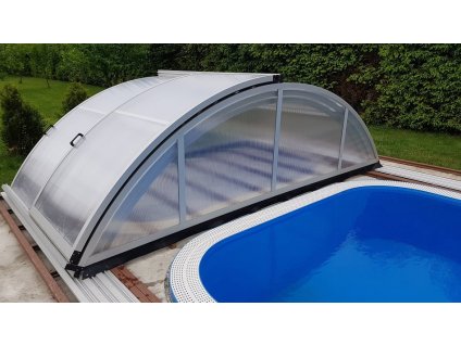 Bogenüberdachung für den Pool 4.3x3.3 und 5.3x3.3 (340x540) PRAKTIK