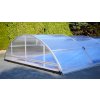 Aufklappbare Überdachungsstirnseite PRAKTIK