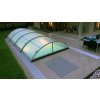 Bogenüberdachung für den Pool 8x3,6 (360x850) PRAKTIK
